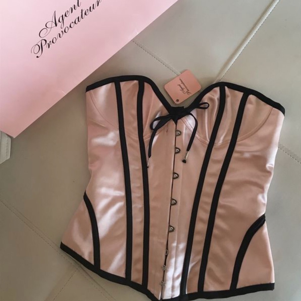 NEW- Agent Provocateur corset top NWT